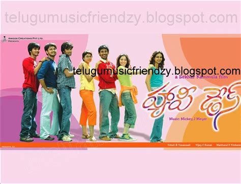 Telugu Music Friendzy: Arey Arey Lyrics - Happy Days (2007) Song Lyrics