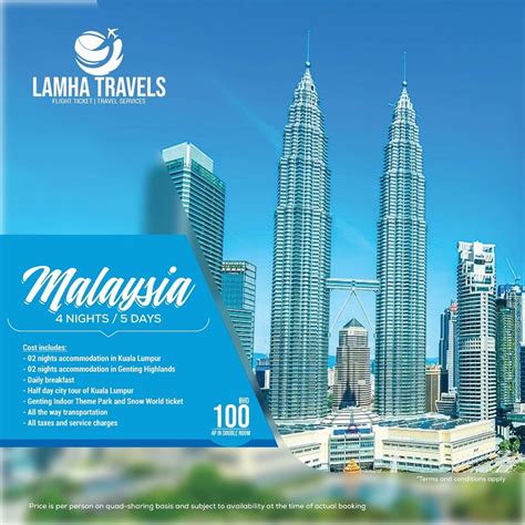 Malaysia Packages - Lamha Tours & Travels