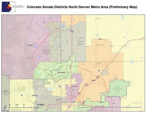 Preliminary Colorado Senate, House maps would cause incumbents to clash