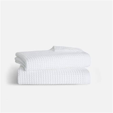 Brooklinen Just Launched Waffle Bath Towels and Bathrobes