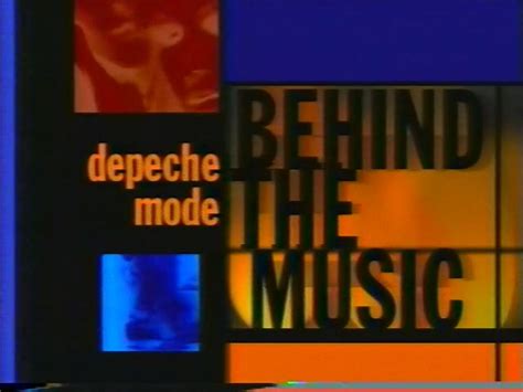 1999-02-28 Behind The Music, VH1 - Depeche Mode Live Wiki