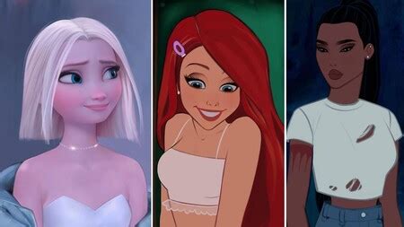 Estos artistas digitales reinterpretan a las princesas Disney en clave ...