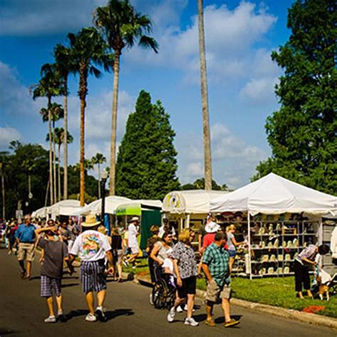 A beautiful shot of the MIDFLORIDA Mayfaire by-the-Lake. This annual art festival is held around ...