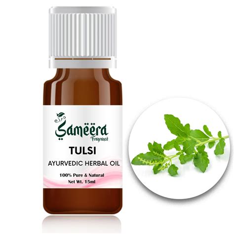 Tulsi Ayurvedic Herbal Oil is the best herbal oil In Delhi India - Sameera Fragrance