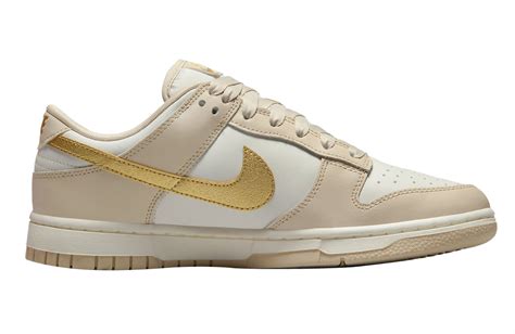 Nike Dunk Low WMNS Gold Swoosh DX5930-001 - KicksOnFire.com