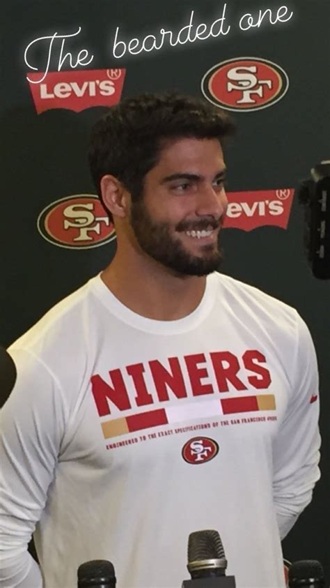 Jimmy Garoppolo | Hombres guapos, Hombres hermosos, Guapos con barba