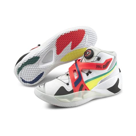 Disc Rebirth Basketball Shoes | White - PUMA