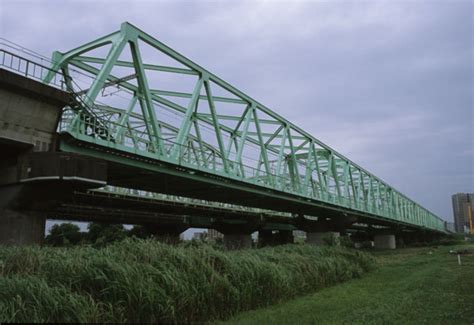 Arakawa River Railroad Bridge (Tokyo) | Structurae