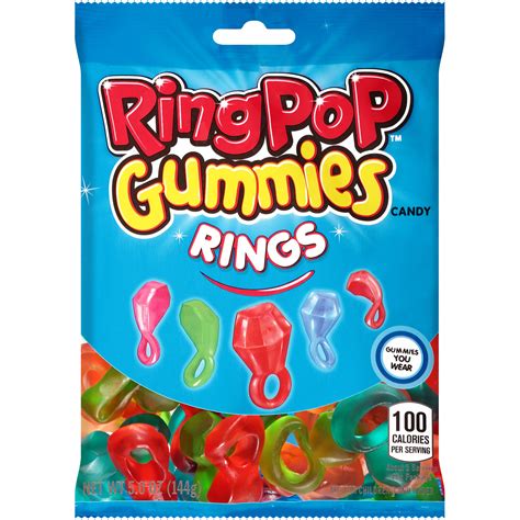 Buy Ring PopHoliday Gummies Rings - Individual 12 Bags Assorted Gummy ...