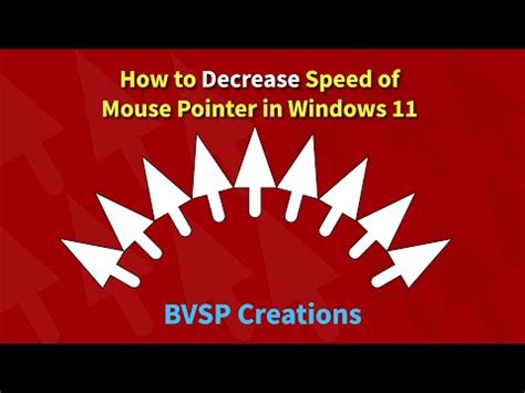 How to Change Mouse Pointer Speed on Windows 11 | How to Decrease mouse pointer speed |How to ...