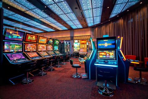 New Slot Machines in Casino. Modern Slots in Casino Hall. Editorial Photography - Image of ...