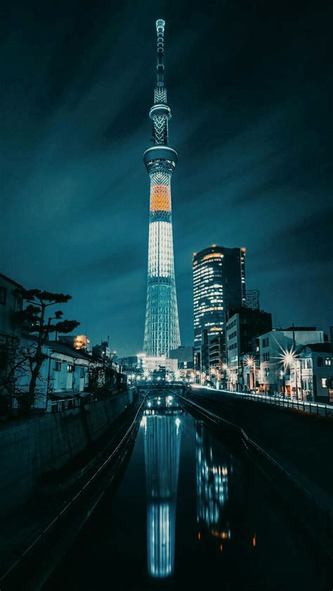 Tokyo Skytree | Japan | beautiful night view | wallpaper | 美しい風景, 夜景 画像, 東京 風景