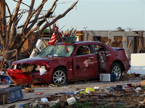 EF5 Tornado Damaged Cars in Oklahoma - Zero To 60 Times