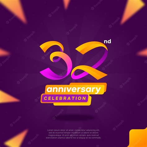 Premium Vector | Number 32 logo icon design, 32nd birthday logo number ...