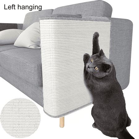 Couch Protector - Natural Sisal Furniture Protection from Cats - Corner cat Scratcher Couch for ...