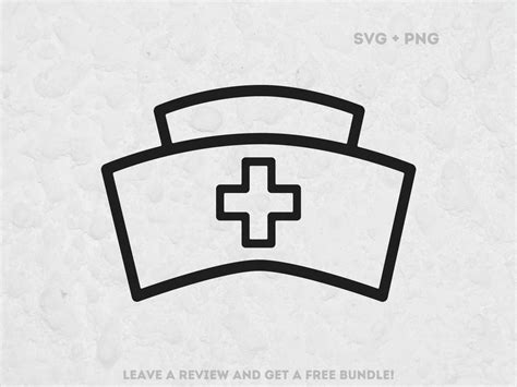 Nurse Hat Svg Cut File, SVG Files for Cricut, Nurse Png, Nurse SVG ...