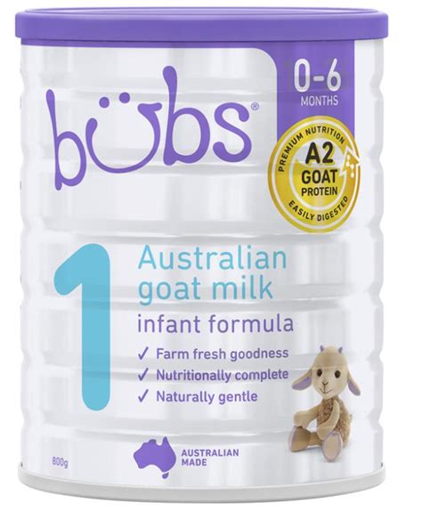 List of Goats Milk Formulas Available in Australia