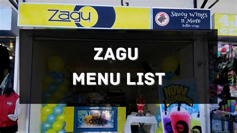 Zagu Menu Prices Philippines 2025 [Updated] — All About Philippines Menu