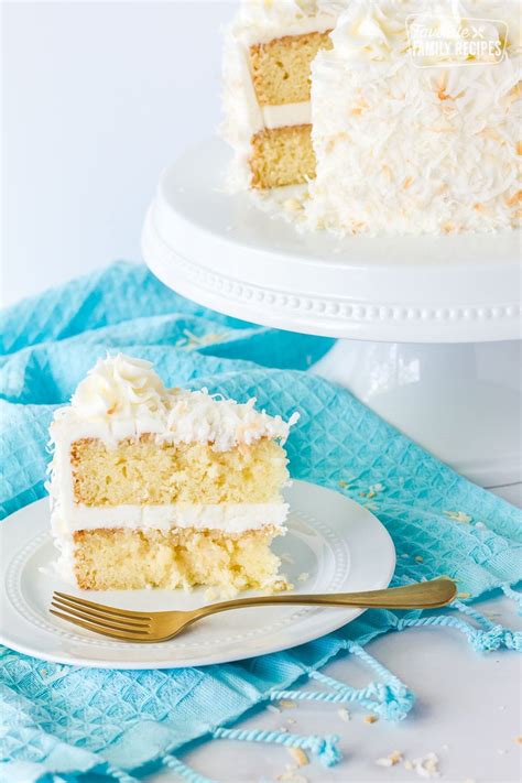 Coconut Cream Cake with Coconut Frosting – 4aKid