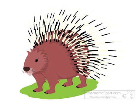 Porcupine Clipart Clipart - porcupine-clipart-614 - Classroom Clipart