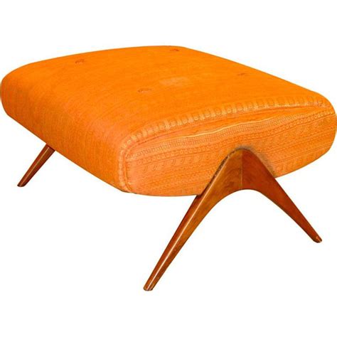 Kagan-esque Ottoman | Mid century modern decor, Mid century decor, Modern style furniture