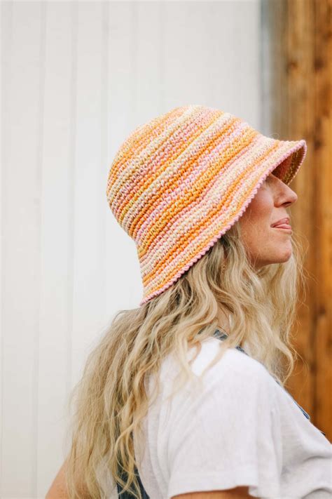 Free Crochet Bucket Hat Pattern