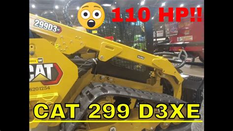 110HP! Cat 299 D3XE Forestry Edition - YouTube