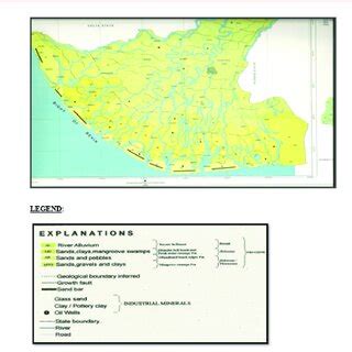 The Geological Map of Bayelsa State. | Download Scientific Diagram