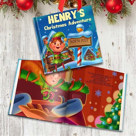 "Christmas Adventure" Personalised Story Book