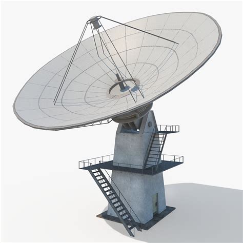 3D model Satellite Dish - Antenna | CGTrader