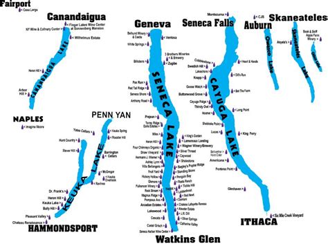 Finger Lake Winery Map - Storm King's Thunder Map