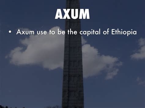 Axum Kingdom by Antonio Lopez