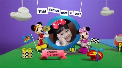 Birthday Book | Disney Junior | Singapore