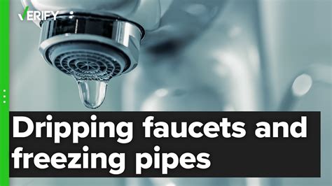 Drip faucets in freezing weather to prevent pipe burst | wcnc.com