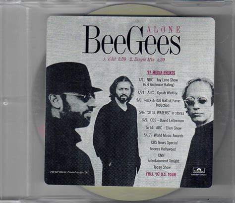 Bee Gees – Alone (1997, CD) - Discogs