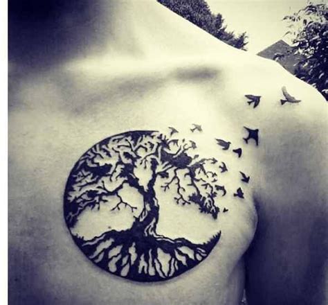 chest tree of life tattoo design - Design of Tattoos | Life tattoos ...