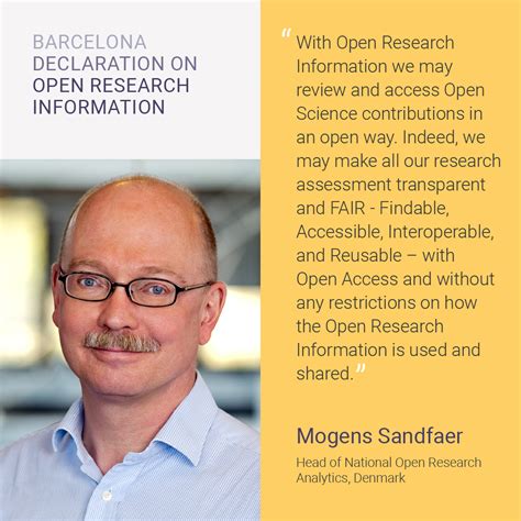 Barcelona Declaration on Open Research Information