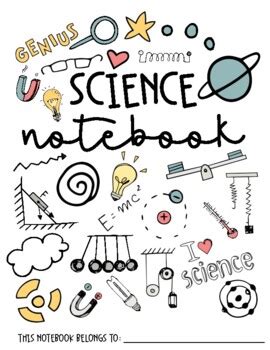 Science Notebook Cover by Chalk it up 2 Style | TpT