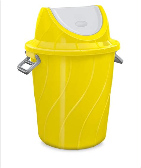 Yellow Biomedical Waste Dustbin, Capacity: 20 Litre, | ID: 23650544597