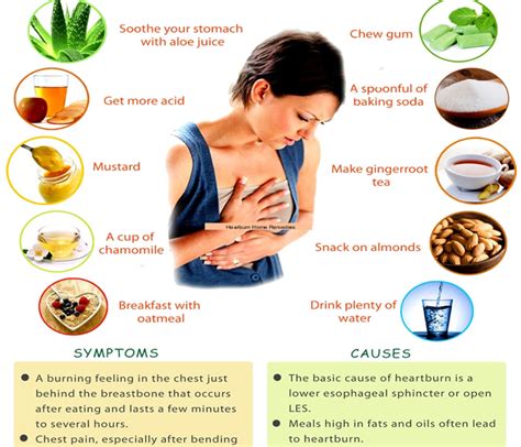 Heartburn - Causes, Symptoms, Treatment, Diagnosis and Prevention ...