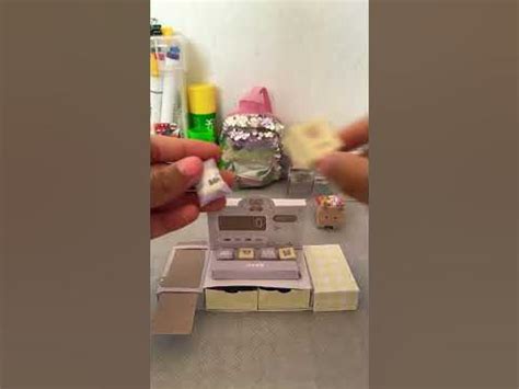 Cash register from ddany crafts #art #satisfying #unboxing #cute #diy ...