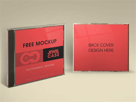 CD Jewel Case Mockup - Free Download