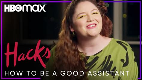 Meg Stalter Shows Us How To Be A Good Assistant | Hacks | HBO Max - The ...