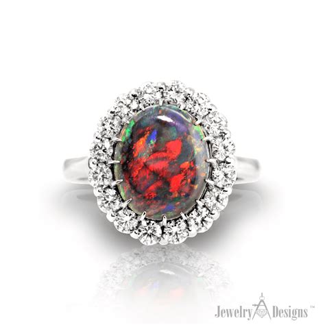 Red Opal Ring - Jewelry Designs Blog