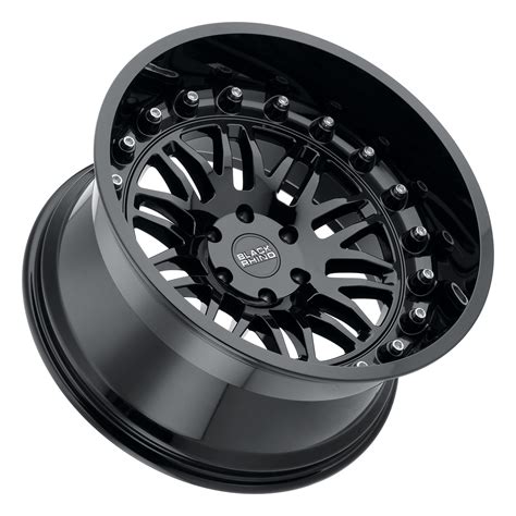 Black Rhino Fury Wheel in Gloss Black for 07-19 Jeep Wrangler JK, JL ...