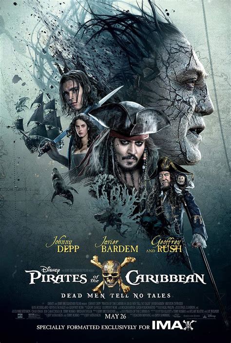 Pirates of the Caribbean: Dead Men Tell No Tales (2017) Poster #1 ...