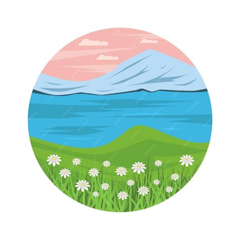 Premium Vector | Nature spring vector art graphics