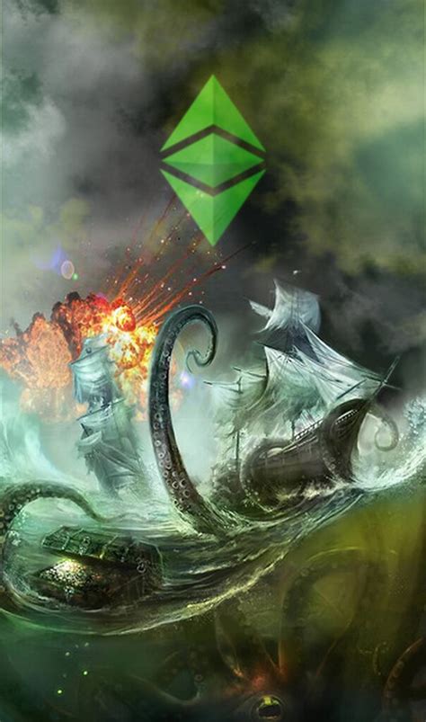 Ethereum Classic Wallpaper - Kraken Attack II | Design with … | Flickr