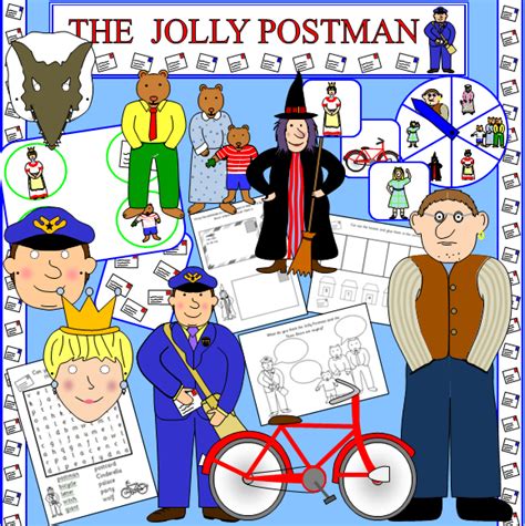 The Jolly Postman story resource pack | Teaching Resources