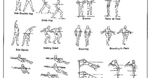 Aquatic Therapy Exercises Printable | Printable Water Aerobic Exercises ...